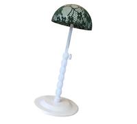 Support pratique pour perruques avec hauteur réglable pour un rangement et un transport faciles. Convient à tous les types de perruques