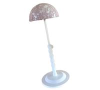 Support pratique pour perruques avec hauteur réglable pour un rangement et un transport faciles. Convient à tous les types de perruques