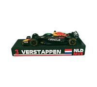 Support Présentoir Formula 1 1:43 pour Voiture Miniature - Support F1 Personnalisé - Compatible Bburago, Minichamps, Solido - Décoration Motorsport Imprimée en 3D (Verstappen)