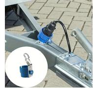 Support prise remorque sur flèche - protection prise étanche pour attelage voiture remorque universelle robuste