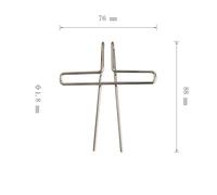 Support professionnel en métal pour partitions de musique assurant la stabilité pendant que vous jouez de la guitare ou des instruments à cordes (argenté)