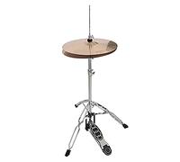 Support professionnel pliable pour cymbales Hi-Hat avec pédale (cymbales non incluses)