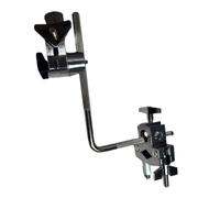 Support professionnel pour cymbales empilables à 360 degrés pour musiciens améliorant la stabilité Changement rapide Capacité de support d'extension de tambour en acier inoxydable