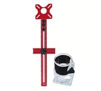 Support professionnel pour menuisier, outil d'installation facile pour les machines de coupe des bords, l'efficacité augmente l'efficacité du guide de coupe stable