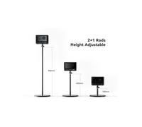 Dangbei Support au sol pour vidéoprojecteurs, réglable de 10 à 90 cm et pivotant à 360°
