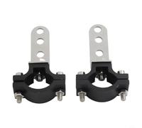 Support Projecteur LED Réglable 22-32mm pour aluminium Support | DiamÃ¨tre rÃ©glable 22-32mm, alliage pour aluminium lÃ©ger, finition noire anti-corrosion, installation rapide outil spÃ©cial