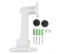 Support Projecteur Sécurité pour caméra CCTV Montage Mur Plafond Angle Réglable Câblage Intérieur Plastique