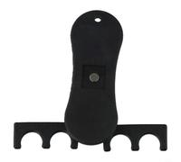 Support Queue Billard Pliable 6 Trous Lourd Support Queue Billard | 6 fentes queues, 1 pour craie, design lourd, , pour bord table stable(4-hole)
