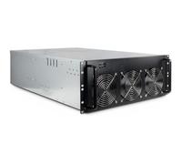 Support Rack Monté sur le Mur - Inter-Tech - 88887236 - Acier - 4U - Noir, Gris