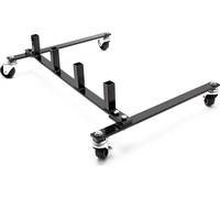 Support Rack Rangement Mobile pour 4 x Chariots Jack Hydraulique Rack Transport Positionnement