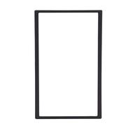Support radio double DIN - Kit de cadre d'installation stéréo sécurisé, conception de support de garniture en métal universel, standard 178 x 100 mm + système d'installation facile, construction en ac