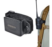 Support radio universel bidirectionnel pour sac à dos et bandoulière | Crochet et boucle robustes pour talkie-walkies Baofeng Kenwood Motorola Midland Yaesu avec clips de ceinture