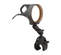 Support RAM® Mounts Tough-Claw™ avec Projecteur LED Or