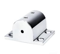 Support Rambarde Marine Acier 316 Finish Support Rambarde Marine(25mm) | Acier 316 pour marin, résistance pour sel et UV, finition polie, pour idéal yacht, sécurité maximale