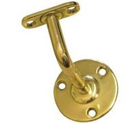 Support rampe coudé fixe laiton - MAP - MAP-6110L Laiton G