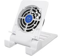 Support réfrigérant pour tablette de téléphone portable, support lazy réglable avec ventilateur de refroidissement, silencieux, large champ d'application, blanc