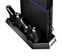 Support Refroidisseur Chargeur Compatible avec Console et Manette Sony PS4 e (Première Version)