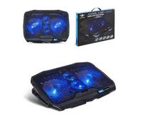 Support refroidisseur - Spirit of Gamer - AIRBLADE 600 - 4 ventilateurs silencieux - LED bleue - USB 2 ports