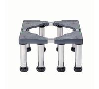 Support réglable en acier inoxydable for mini-réfrigérateur, lave-linge et sèche-linge 4/8 pieds 45-70 cm x 24-27 cm(8 Feet(24-27cm))