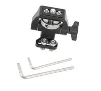 Support réglable en aluminium rotatif à 360° avec vis de 6,35 mm pour systèmes de surveillance Accessoire de caméra de sécurité en métal