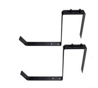 Support réglable en fer pour pot de fleurs, installation sans perçage, conçu pour maintenir les pots en toute sécurité et maximiser l'espace de jardin vertical extérieur (A)