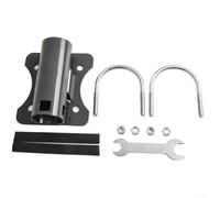 Support réglable en forme de U pour Starlink, 150 x 100 x 60 mm, adaptateur de montage en acier inoxydable compatible avec antenne V2, installation sécurisée de balcon pour camping-car, yacht