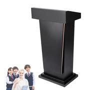 Support réglable en métal avec dessus incliné, spacieux et moderne pour église, salle de classe et conférence, idéal pour un professeur