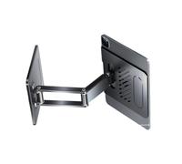 Support réglable en métal pour ordinateur portable - Support de bureau pliable avec refroidissement pour travail collaboratif et rangement - Support de tablette portable pliable