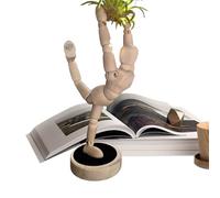 Support réglable pour aériennes, statue en bois | Joint magnétique pour affichage de table Support mobile de réglable