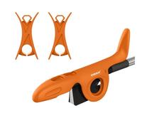 Support réglable pour archet de violon maintient un positionnement correct pour les nouveaux musiciens (orange)