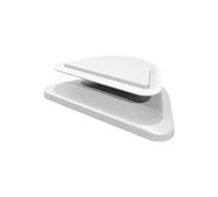 Support RéGlable pour Echo Show 5 (3èMe GéNéRation), Support MagnéTique pour éCran Intelligent, avec Base AntidéRapante à 360 DegréS - Blanc