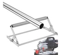 Support réglable pour machine à découper - Table de travail pliable en acier inoxydable de 120 cm - Support de scie résistant à la rouille | Support d'outils robustes pour atelier, garage, maison