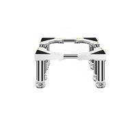 Support réglable pour machine à laver 45-65 cm de largeur 10/15/20/25 cm de hauteur en acier inoxydable pieds stables pour lave-linge, sèche-linge, réfrigérateur, congélateur support polyvalent