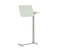 Support Réglable pour Ordinateur Portable Moderne 70 x 40 cm Cadre en Acier Bureau Manuel Vert Clair Schola