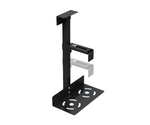 Support réglable pour PC - Support de Bureau pour CPU Durable avec Largeur et Hauteur Flexibles | Support d'ordinateur en métal monté au Mur, Support de Bureau pour l'installation