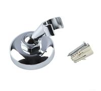 Support réglable pour pommeau de douche en alliage de zinc pour une installation simple et une utilisation efficace de l'espace (1 pièce)