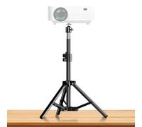 Support réglable pour projecteur d'ordinateur portable - Métal 55 cm | Supportde projecteur à trépied pliable avec contrôle d'angle, configuration àdomicile, visualisation en extérieur, Support de P