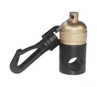 Support Régulateur Plongée Alliage Aluminium 5.5x2.5cm | Fermeture magnétique pour forte, libération instantanée, sécurité sous-marine, compatible tous régulateurs, idéal (Yellow)