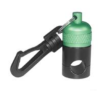 Support Régulateur Plongée Boucle Magnétique Aluminium 5.5cm | Fermeture magnétique pour forte, libération pour rapide sous l'eau, sécurité accrue, idéal , compatible tous (Green)