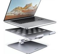 Support / réhausseur Axagon STND-LQ pour ordinateur portable 17.3" max (Argent)