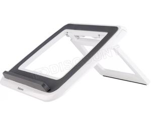 Support / réhausseur Fellowes I-Spire pour ordinateur portable 17"max (Blanc)