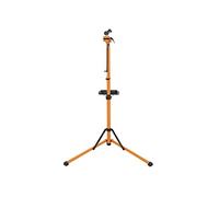 Support Réparation Vélo T-Mech Pliable Hauteur Réglable Rotation 360° Orange