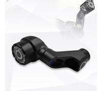 Support Rétroviseur ABS pour m10 pour vers M8 Support Rétroviseur | Compatibilité universelle, montage pour facile, augmente hauteur 10-15mm, idéal pour customisation