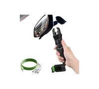 Support Rétroviseur Telephone Voiture avec Câble FONGWAN 360° Rotatif Universel Réglable Multifonction - Noir vert