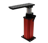 Support Rigide pour Microscope, Support en Alliage Daluminium, Hauteur Réglable, Colonne De Levage avec Plateforme (125-200/175-275/225-400/275-450 Mm), pour Laboratoire Doptique 275-450mm