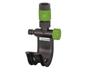 Support robinet pour tuyau d'arrosage avec raccord