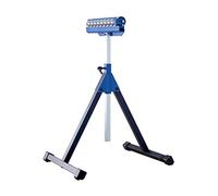 Support robuste de rouleau de 136 kg - Capacité de charge de 136 kg, scie à onglet réglable et repliable, rouleau en acier inoxydable de 50''