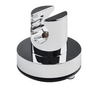 Support robuste pour accessoires de douche avec forte puissance d'aspiration pour plus de stabilité (argent)