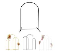 Support robuste pour arche de mariage - Cadre décoratif pour arches de ballons - Idéal pour les événements, les fêtes, les célébrations et les cabines photo - Noir - 1 x 2 m