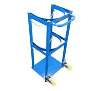 Support Robuste pour Bouteilles d'oxygène - Support autoportant pour Bouteille de 10,6 Pouces et Chariot de manutention, Chariot Durable pour Grandes Bouteilles de gaz, idéal pour Les usines